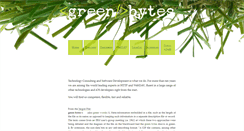 Desktop Screenshot of greenbytes.de