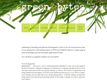 Tablet Screenshot of greenbytes.de